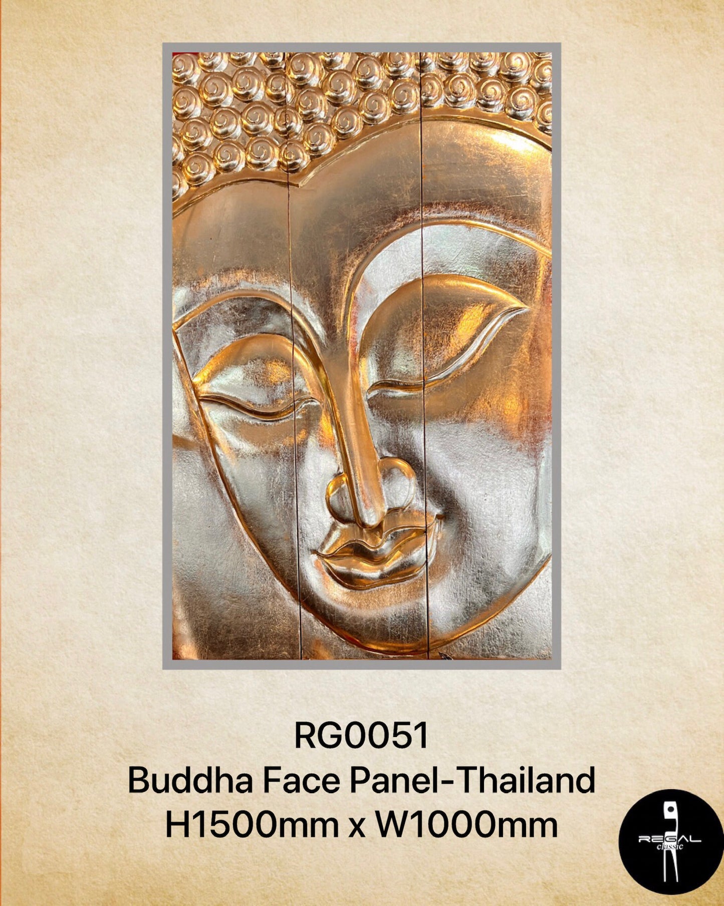 Buddha Face Panel Thailand