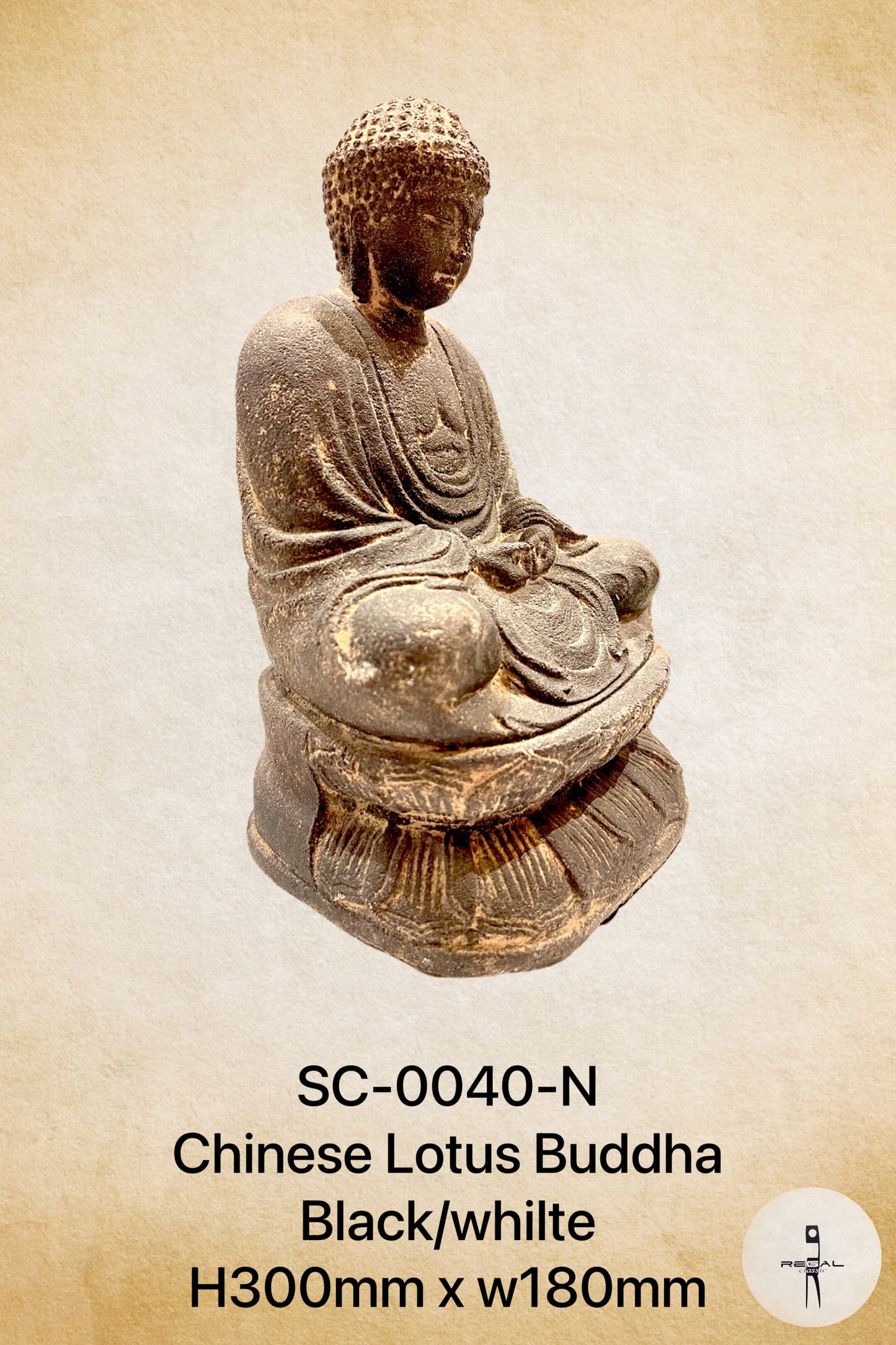 Chinese Lotus Buddha