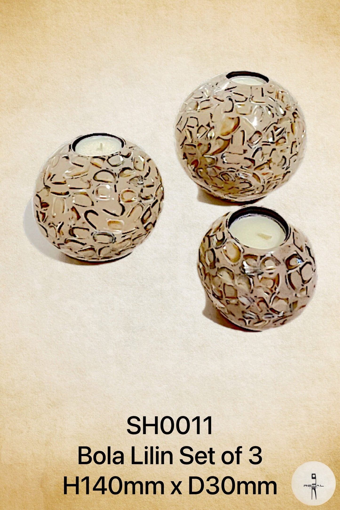 Bola Lilin ( set of 3 )