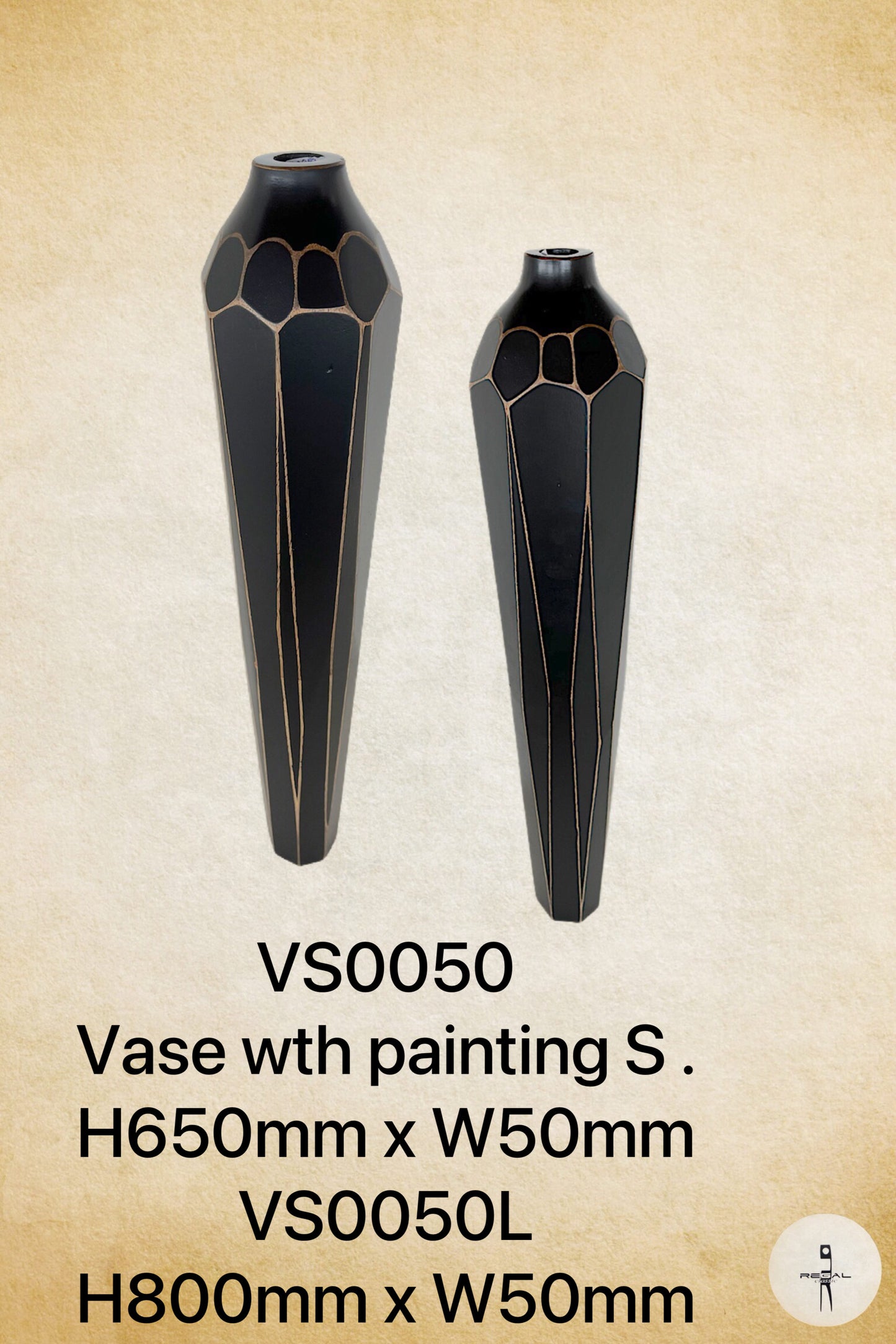 Vase wf Painting S