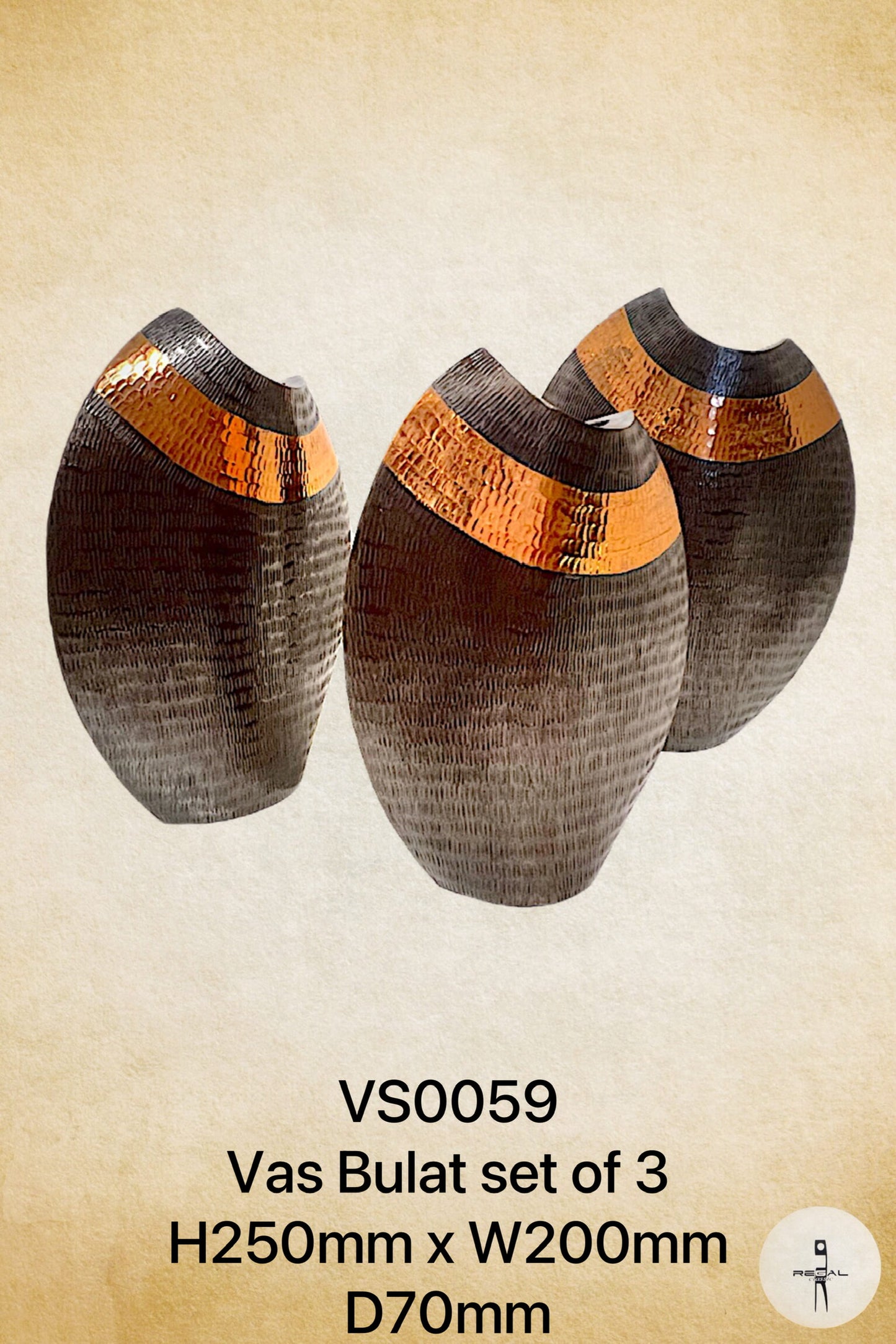 Vase Bulat ( set of 3 )