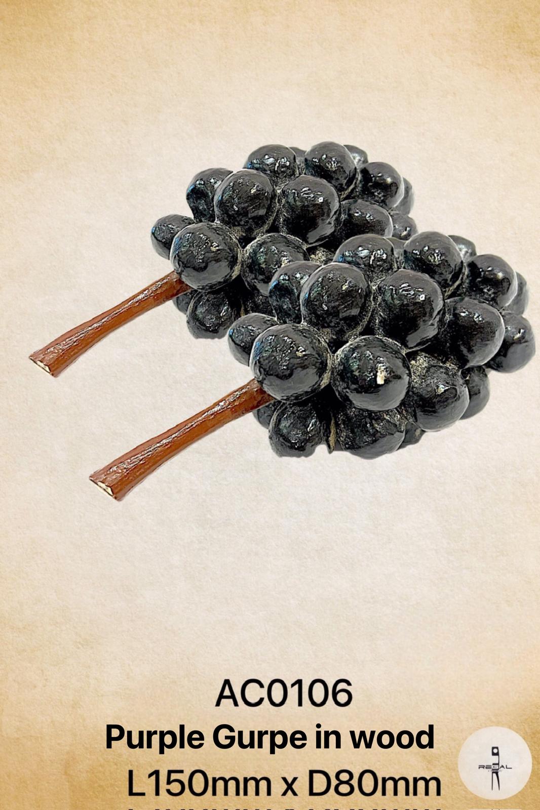 Purple Gurpe in wood