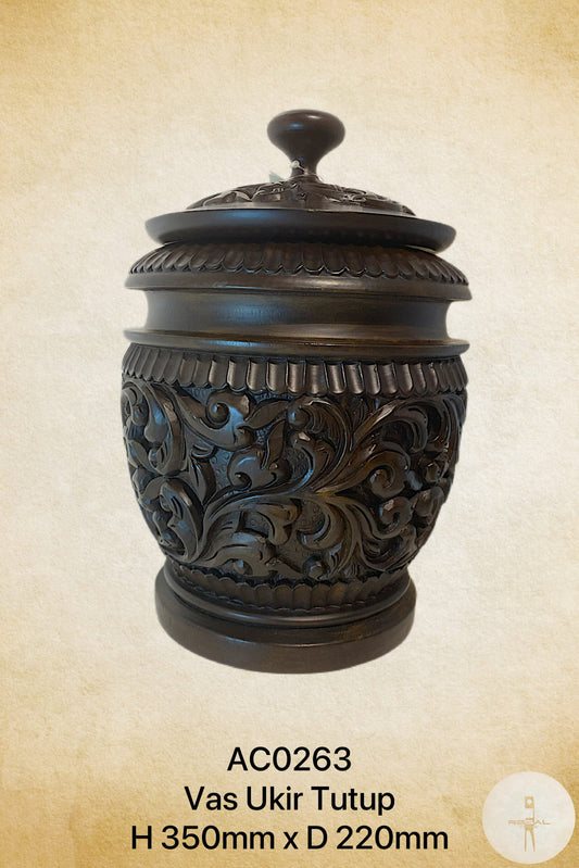 Vas Ukir Tutup 1