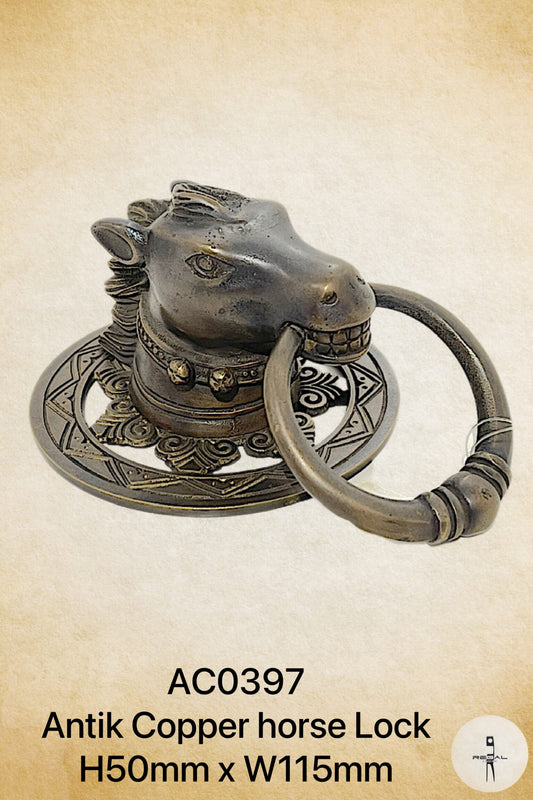 Antik Copper Horse Handle