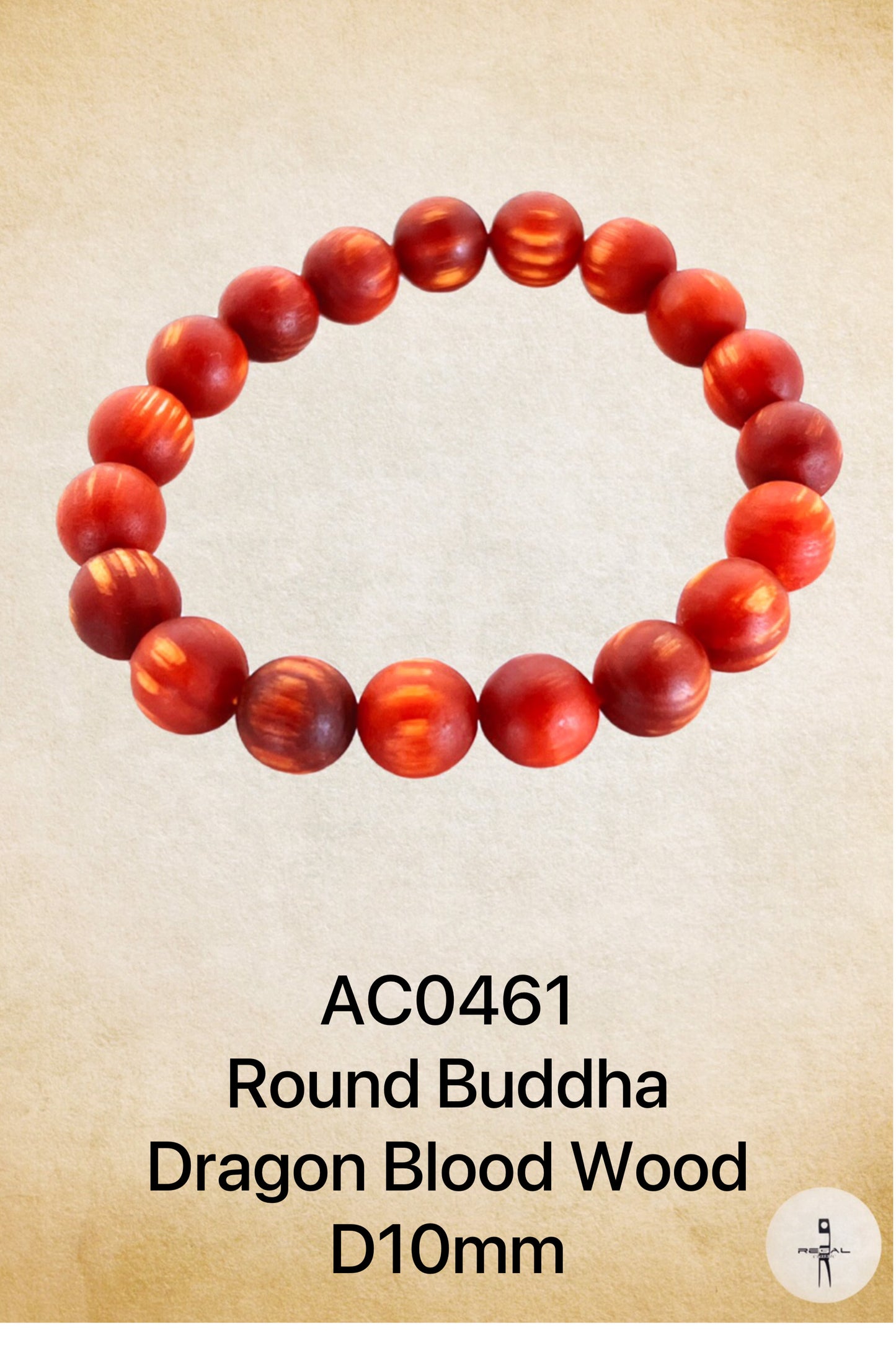 Kayu Darah Naga Buddha Bulat