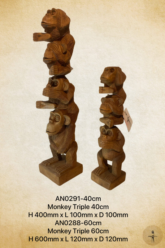 Monkey Triple 40cm 2