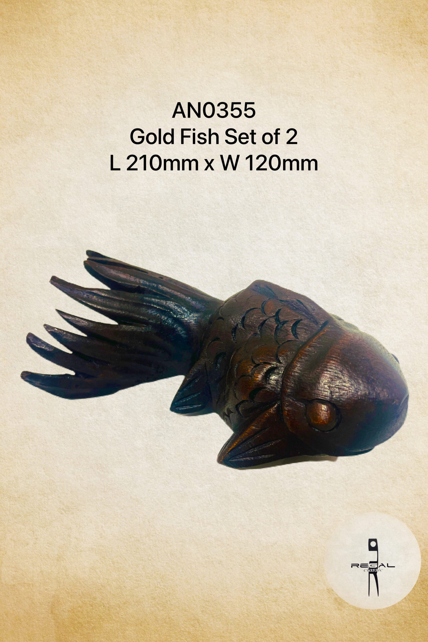 Gold Fish ( set of 2 )
