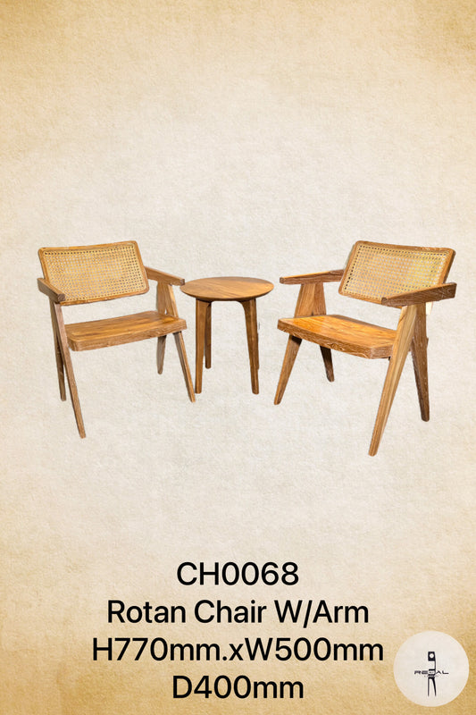 Rotan Chair w/Arm
