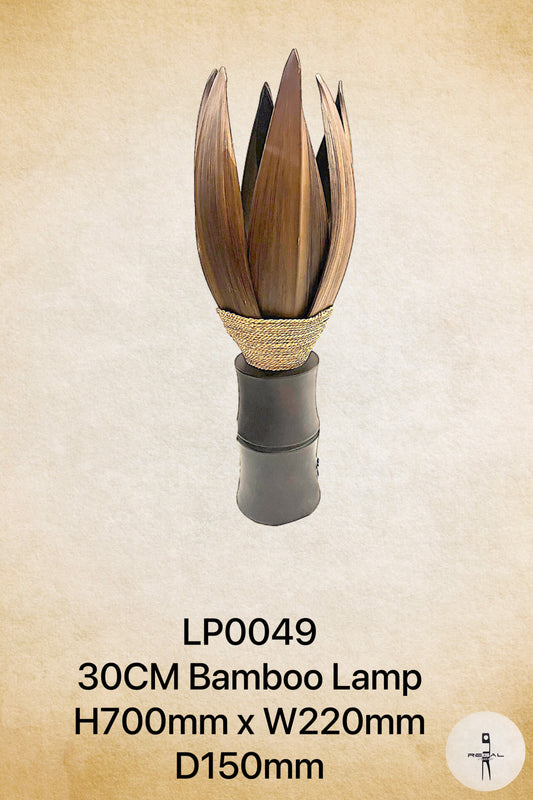 30cm Bamboo Lamp