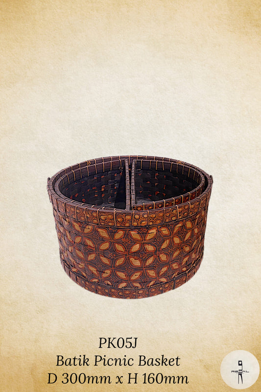 Batik Picnic Basket