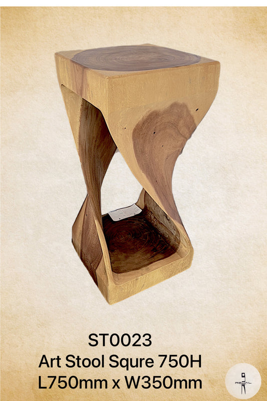 Art Stool Square 750Ht