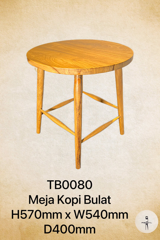Meja Kopi Bulat