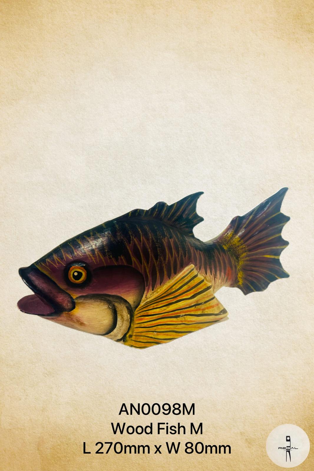 Wood Fish M