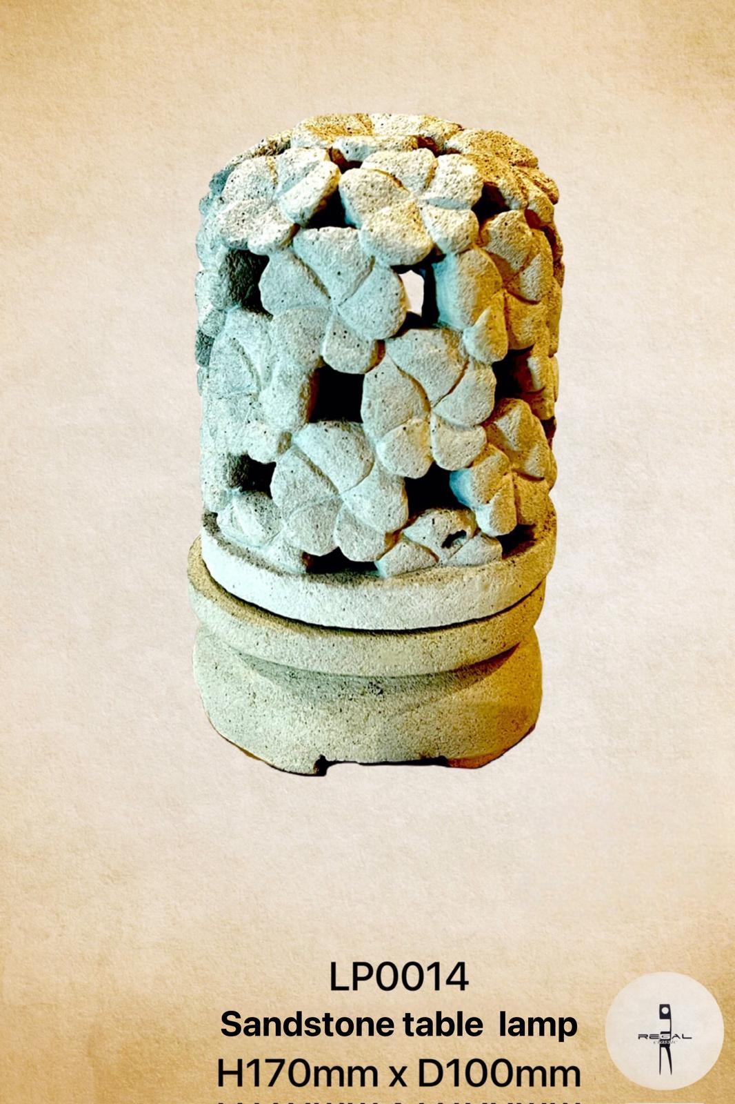 Sandstone table lamp